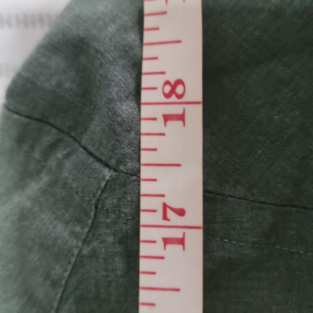 J. Crew Heather Green Casual Button-Down Shirt - Picture 5 of 7